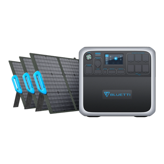 BLUETTI AC200P + 3*PV120 | Solar Generator Kit